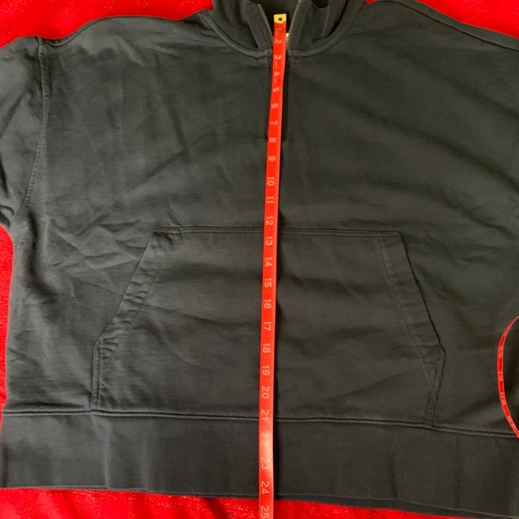 Calvin Klein Relaxed Fit 100% Cotton Half Zip-Up Sweatshirt, in Men's Size L - Picture 7 of 7